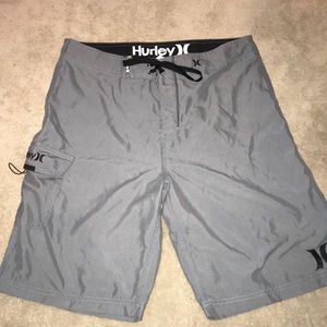 Grey Hurley board shorts